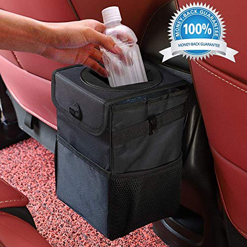 Winzwon Cestino per Spazzatura da Auto, Car Trash Can, Pattumiera Pieghevole...