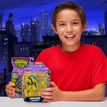 Carica l'immagine nel visualizzatore di Gallery, GIOCHI PREZIOSI - TARTARUGHE NINJA 2023 CAOS MUTANTE–LEONARDO IN VERSIONE ACTION FIGURE ARTICOLATA–DIMENSIONE 12CM–DETTAGLIATA E CON REALATIVA ARMA DA COMBATTIMENTO–PER BAMBINI A PARTIRE DAI 4 ANNI