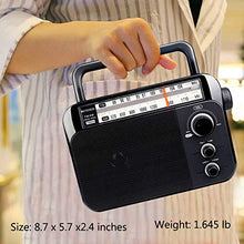 Carica l&#39;immagine nel visualizzatore di Gallery, Retekess TR604 FM/AM Radio Portatile con Altoparlante Grande Supporto...