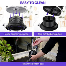 Carica l'immagine nel visualizzatore di Gallery, Lampada Antizanzare Elettrica, USB Lampada Antizanzare, Elettrico Trappola Lampade Repellente Zanzare Anti Insetti per Casa,Adatto a Soggiorno, Camera da Letto, Cucina, Balcone(Nero)