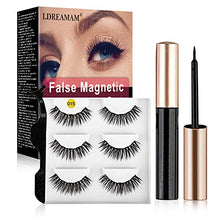 Carica l'immagine nel visualizzatore di Gallery, Ciglia Magnetiche,Ciglia Finte Magnetiche Eyeliner,Ciglia con...