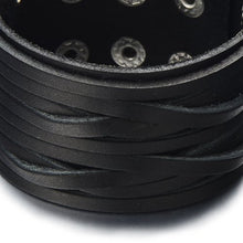 Carica l&#39;immagine nel visualizzatore di Gallery, COOLSTEELANDBEYOND Multi-strand, Uomo Braccialetto di Cuoio, Cuoio Fascia di... - Ilgrandebazar