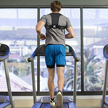 Carica l'immagine nel visualizzatore di Gallery, isermeo Postura Schiena Correttore, Fascia Spalle Posturale, Regolabile...