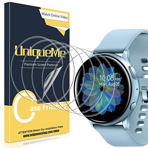 UniqueMe [6 Pezzi] Pellicola Protettiva per Sumsung Galaxy Watch Active 2... - Ilgrandebazar