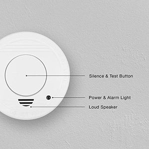 Smartwares RM250 1YR Rilevatore di Fumo, 9 V, 1 pezzo - Ilgrandebazar