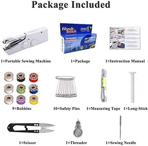 DUTISON Mini Macchina da Cucire Portatile Handheld Cordless Strumento di... - Ilgrandebazar