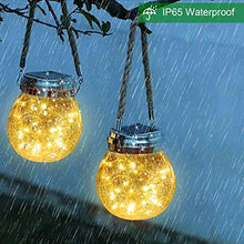 Carica l&#39;immagine nel visualizzatore di Gallery, JSOT Lanterne da Esterno, 30 LED Lampade Solari a Luci Esterno Luci...
