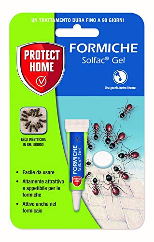 protect home Solfac Gel formiche Esca attrattiva in tubetto pronta all'uso,...