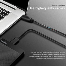 Carica l&#39;immagine nel visualizzatore di Gallery, UnionSine Hard Disk Esterno 2,5&quot; 500GB Ultra Slim Portatile USB3.0 SATA HDD Storage per PC, Macbook, PS4, PS5, Xbox series, Wii u, TV (Nero) HD2510
