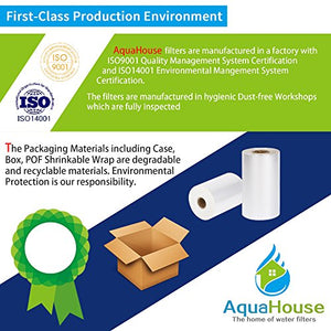 6x AquaHouse 10" Cartuccia filtro acqua per sedimenti osmosi inversa,... - Ilgrandebazar
