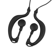 Carica l&#39;immagine nel visualizzatore di Gallery, Proster 2pz Auricolari Cuffie con Microfono per Walkie Earphones, Black - Ilgrandebazar