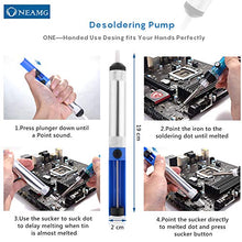 Carica l'immagine nel visualizzatore di Gallery, Saldatore Kit 60W 220V di Saldatura a Stagno Professionale con Valigetta...