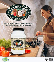 Carica l&#39;immagine nel visualizzatore di Gallery, CocoPacific, olio extravergine di cocco non raffinato, inodore, 3 litri