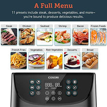Carica l&#39;immagine nel visualizzatore di Gallery, COSORI Friggitrice ad Aria Calda, 5,5L Senza Olio, Air Fryer con... - Ilgrandebazar