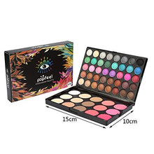Carica l&#39;immagine nel visualizzatore di Gallery, Eyeshadow Palette Makeup, 40Colors + 15Colors Blusher &amp; Concealer... - Ilgrandebazar