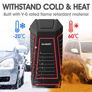 SUAOKI U7 Avviatore di Emergenza 600A, 12000mAh Auto per Motore - Ilgrandebazar