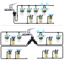 Carica l&#39;immagine nel visualizzatore di Gallery, Jeteven Kit di Irrigazione A Goccia, 40M/189Pcs Micro Drip Irrigation Kit...