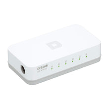 Carica l&#39;immagine nel visualizzatore di Gallery, D-Link GO-SW-5E Switch Desktop, 5 Porte RJ45 Fast Ethernet 5 Porte, Bianco - Ilgrandebazar