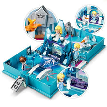 Carica l&#39;immagine nel visualizzatore di Gallery, LEGO Disney 43189 Elsa e le Avventure Fiabesche del Nokk, Libro Apribile e Portatile con Mini Bamboline e Cavallo Giocattolo