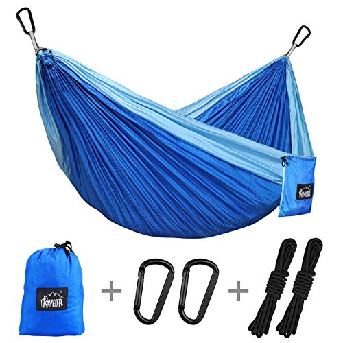 Sooair Amaca da Campeggio, Viaggio carico 300 kg, 260 x140 cm, Blu