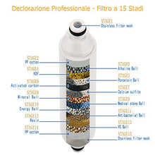 Carica l&#39;immagine nel visualizzatore di Gallery, Filtro Doccia con 2 Cartucce Filtro, 15 Strati Universale Filtro...