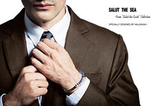 Carica l&#39;immagine nel visualizzatore di Gallery, Halukakah ● Saluto Il Terra ● Bracciale Mare(pietra Imperiale Blu) - Ilgrandebazar