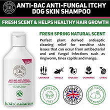 Carica l'immagine nel visualizzatore di Gallery, C&amp;G Pets, shampoo anti-batterico anti-fungino per la pelle del cane, ad...