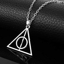 Carica l&#39;immagine nel visualizzatore di Gallery, PPX 4 Pezzi Harry Potter Collana Set Time Turner Doni della Morte Boccino...