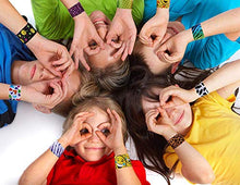 Carica l'immagine nel visualizzatore di Gallery, Yetech 78 Pezzi Braccialetti per Bambini, Slap Multicolore - Ilgrandebazar