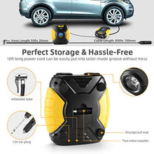 Carica l&#39;immagine nel visualizzatore di Gallery, WindGallop Compressore Portatile per Auto Digital Gonfiatore Elettrico...