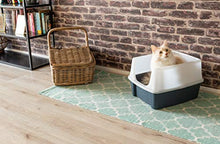 Carica l'immagine nel visualizzatore di Gallery, Iris Ohyama, lettiera per gatti con pala - Cat Litter Box - plastica, Grigio