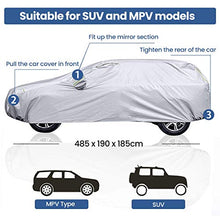 Carica l&#39;immagine nel visualizzatore di Gallery, MATCC Copriauto Telo SUV Impermeabile Pieghevole Anti UV 210T Anti... - Ilgrandebazar