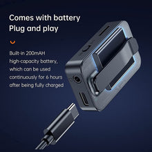 Carica l&#39;immagine nel visualizzatore di Gallery, Lettore MP3, mini lettore musicale Bluetooth MP3, lettore musicale portatile HiFi senza perdita di suono, per camminare, correre, controllo della fotocamera, espandibile fino a 128 GB, nero con cuffie