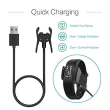 Carica l&#39;immagine nel visualizzatore di Gallery, TUSITA Caricabatterie per Garmin Vivosmart 3 - Supporto Cavo di Ricarica...