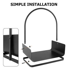 Carica l&#39;immagine nel visualizzatore di Gallery, Amagabeli Portalegna Per Camino 45 x 30 x 43cm Cesto Porta-legna da Camino... - Ilgrandebazar