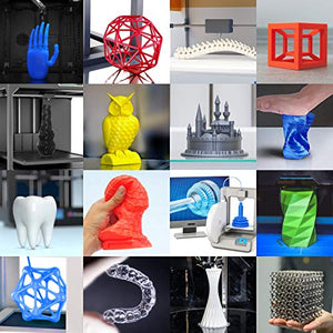 TPU 3D Printer Filament 1.75mm, Dimensional Accuracy +/- Black 1.75mm