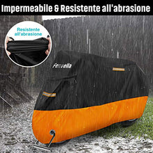 Carica l'immagine nel visualizzatore di Gallery, Fenvella Telo Coprimoto, 210D Oxford Moto Impermeabile Copri Scooter...