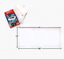 Carica l'immagine nel visualizzatore di Gallery, ZOSEN - Resistenti fodere per lettiera per gatti con coulisse, grandi dimensioni (91,4 × 48,3 cm), 10 pezzi.