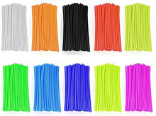 Carica l'immagine nel visualizzatore di Gallery, color tree 72pcs/Lot Copriraggi Moto Motocross Cerchioni per Nero+Bianco