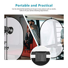 Carica l&#39;immagine nel visualizzatore di Gallery, Neewer Kit 150x200cm Fondale Pieghevole Chroma Key Bianco Morbido con...
