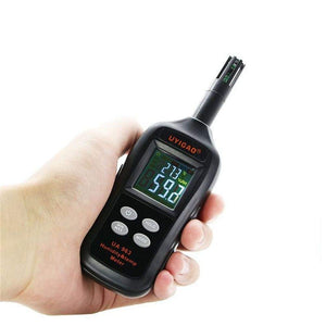 Igrometro termometro digitale, mini misuratore di temperatura psicrometro... - Ilgrandebazar