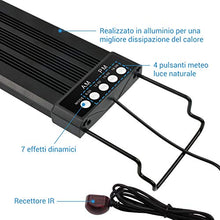 Carica l&#39;immagine nel visualizzatore di Gallery, NICREW LED RGB Luce dell&#39;Acquario, 24/7 Illuminazione per 55 - 88 cm