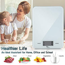 Carica l&#39;immagine nel visualizzatore di Gallery, Bilancia da Cucina, 10Kg/1g Elettronica Digitale Alta Precisione...