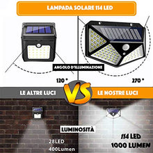 Carica l&#39;immagine nel visualizzatore di Gallery, JP-LED Luce Solare Da Esterno Led Con Sensore Di Movimento【Alta...