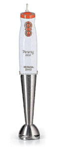 Ariete 881 Pimmy 200 W, Frullatore a Immersione, 200 W, 2 Velocità, Lama in Acciaio inox, Gancio in Gomma in Dotazione, Bianco/Arancione