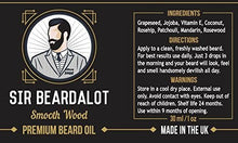 Carica l&#39;immagine nel visualizzatore di Gallery, Sir Beardalot Olio da Barba per distinti Signore - Legno avvolgente uomo...