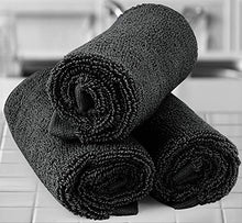 Carica l&#39;immagine nel visualizzatore di Gallery, Utopia Towels - 12 asciugamani viso - Lavabili in lavatrice (30 x 30 cm, Grey - Ilgrandebazar