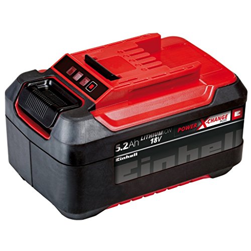 Einhell 4511437 Batteria a Ioni di Litio Power 5,2 Ah Akku-Kapazität Plus - Ilgrandebazar