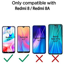 Carica l&#39;immagine nel visualizzatore di Gallery, QHOHQ Vetro Temperato per Xiaomi Redmi 8A,Xiaomi 8, [3 Pezzi] 3 Pezzi