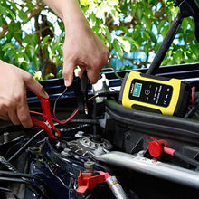 Carica l&#39;immagine nel visualizzatore di Gallery, URAQT Caricabatteria Moto,12V 6A Multi Proictezioni Caricatore Giallo - Ilgrandebazar